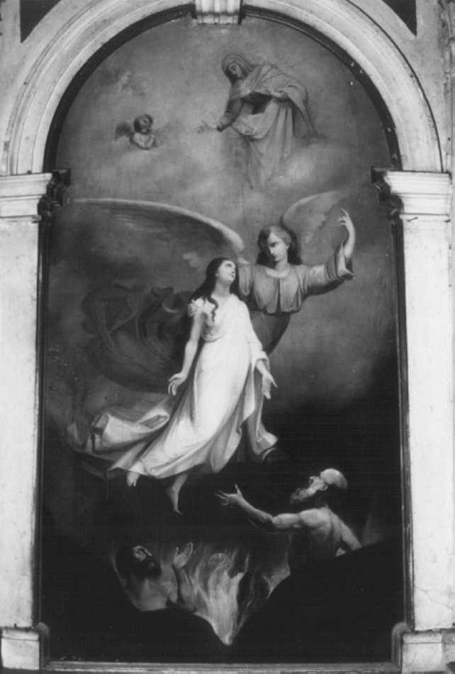 anime del purgatorio (dipinto) di Lorenzoni Giuseppe (scuola) (seconda metà sec. XIX)