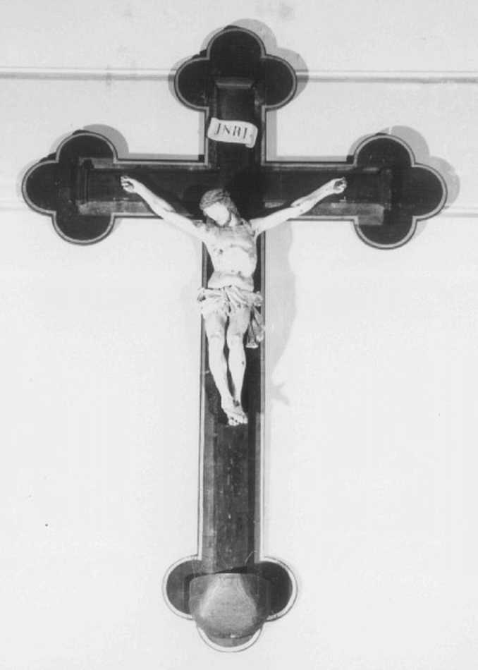 Cristo crocifisso (croce da parete) - manifattura veneta (secc. XVII/ XVIII)
