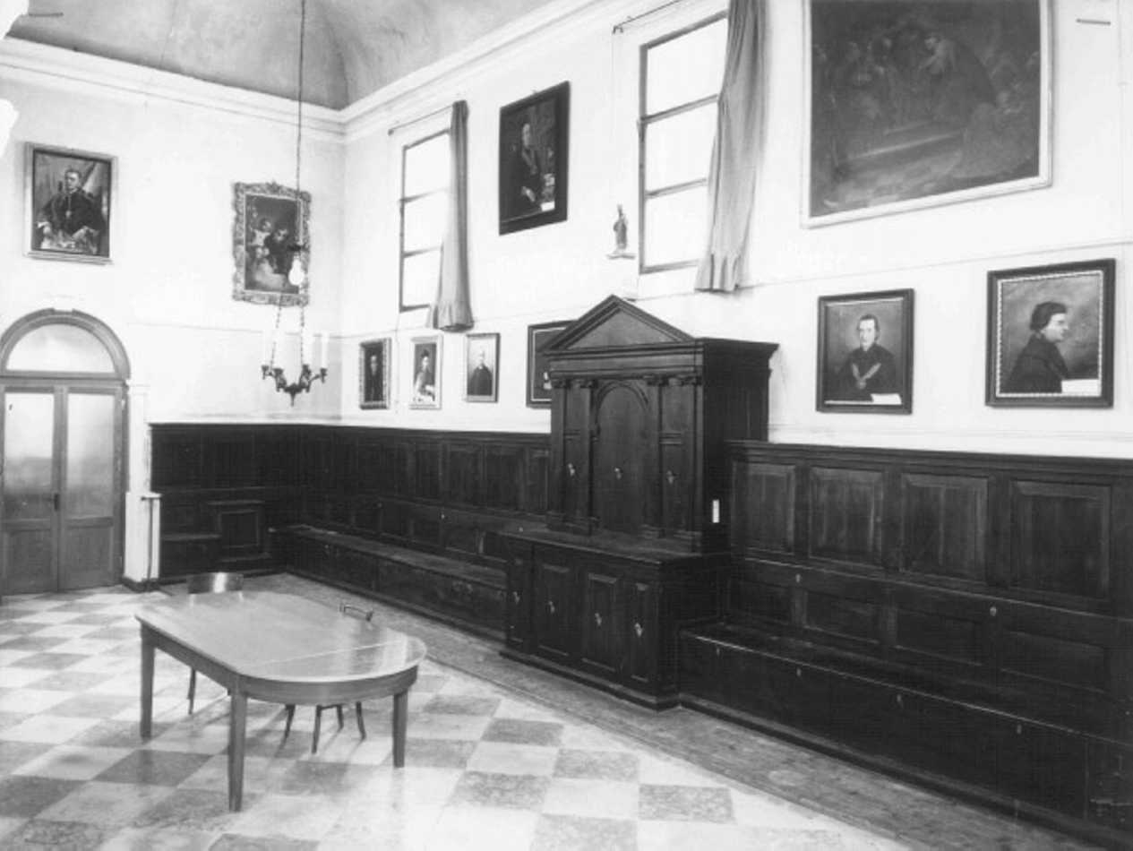 mobile da sacrestia - ambito veneto (prima metà sec. XVIII)