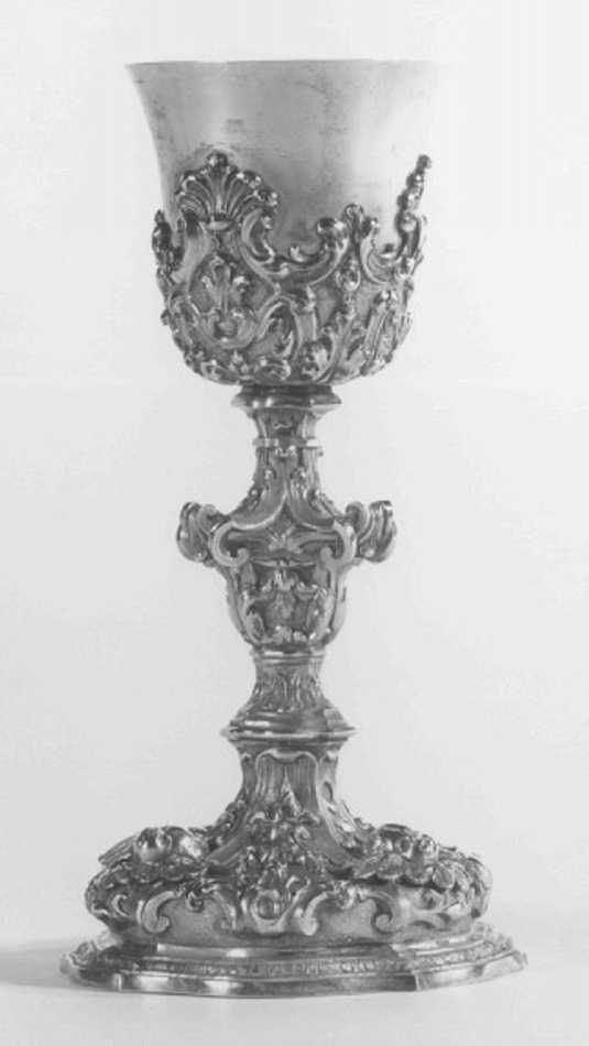 calice - ambito veneto (seconda metà sec. XIX)