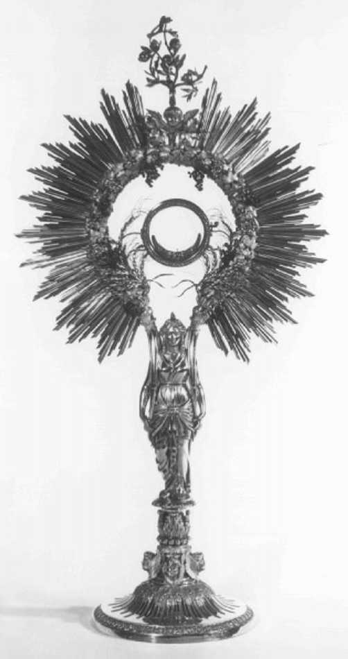 ostensorio - ambito veneto (sec. XIX)