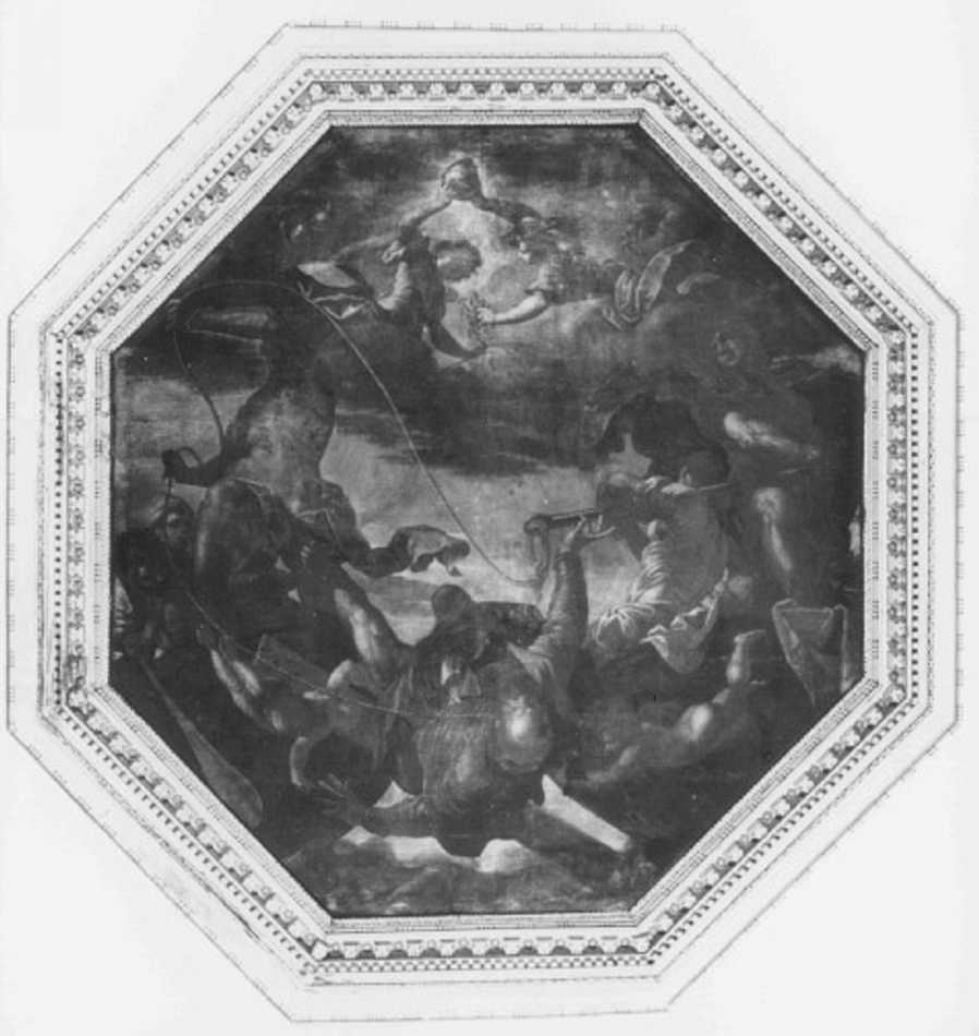 Martirio e gloria di San Clemente (dipinto) di Volpato Giambattista (sec. XVII)