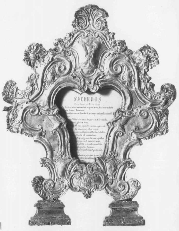 cartagloria - ambito veneto (sec. XVIII)