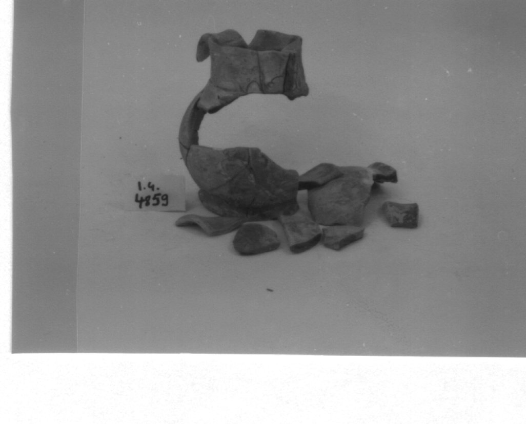 boccale - ambito ferrarese (secc. XV/ XVI)