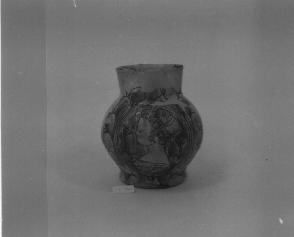 boccale - ambito emiliano (inizio sec. XVI)