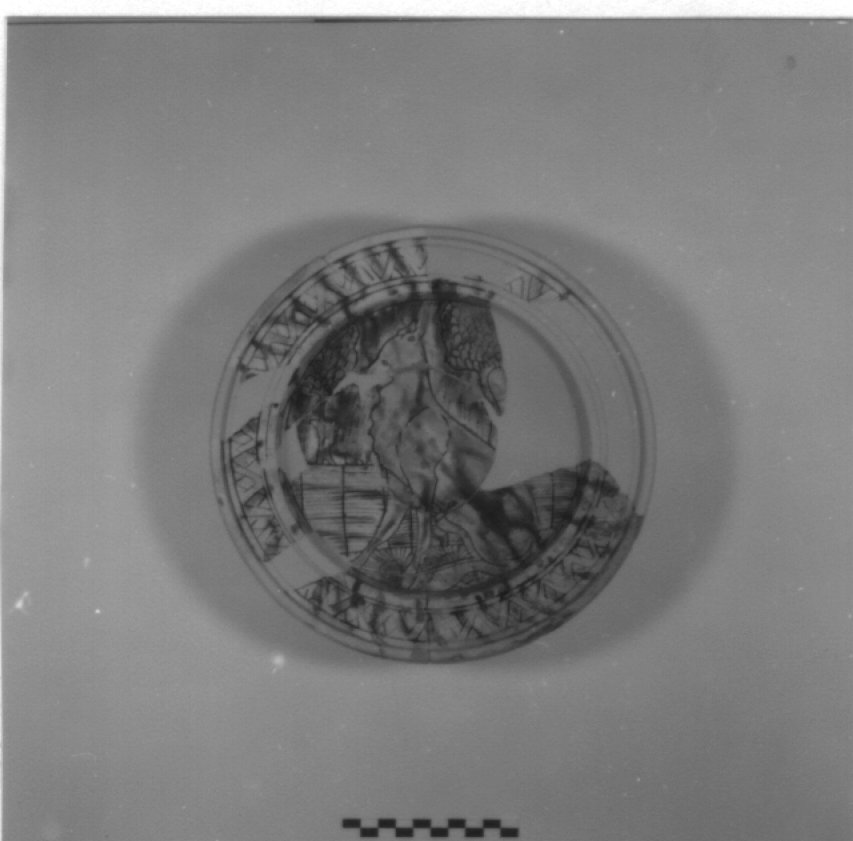 piatto - ambito veneto (secc. XV/ XVI)