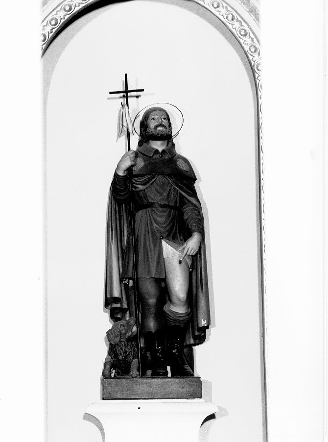 San Rocco (statua) - ambito veneto (primo quarto sec. XX)
