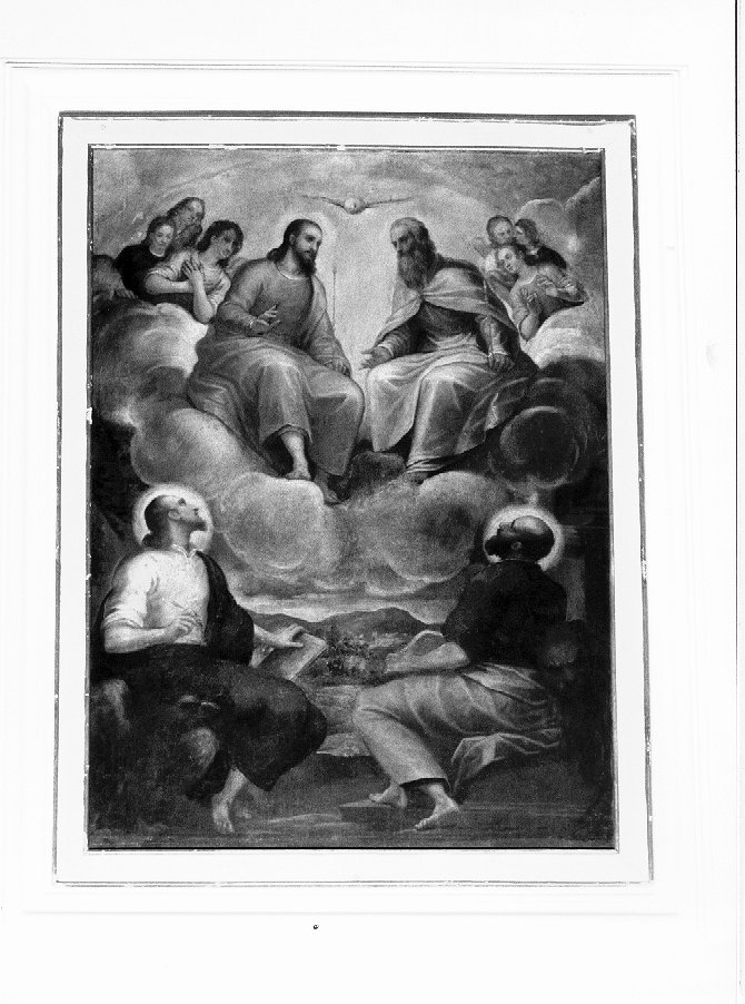 Trinità (dipinto) di Maganza Alessandro (inizio sec. XVII)