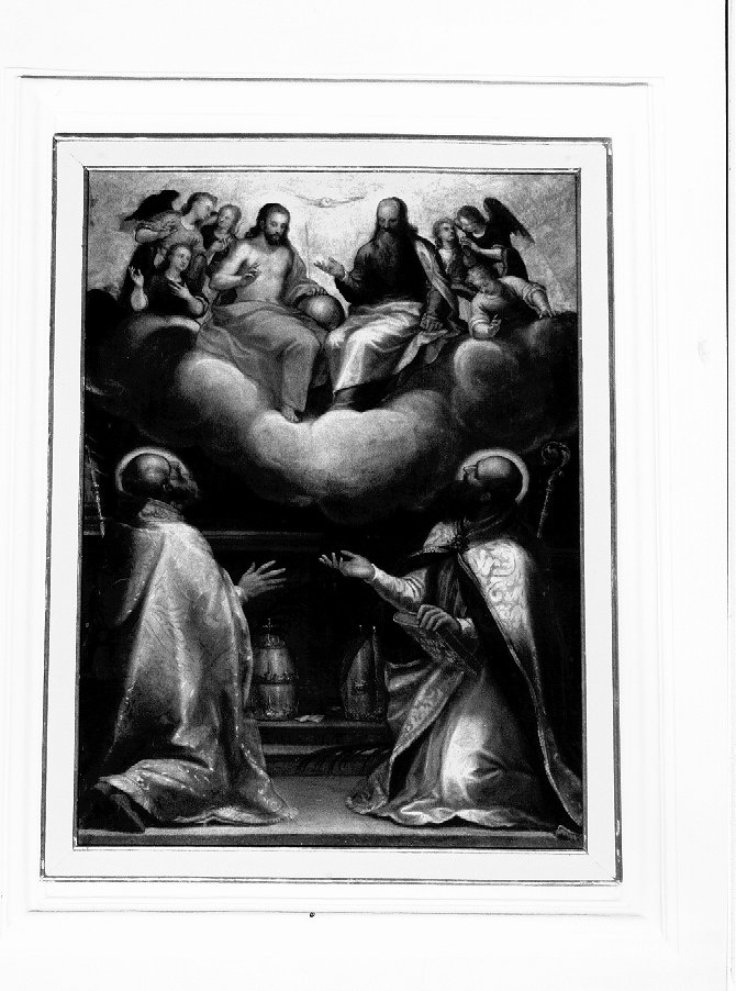 Trinità (dipinto) di Maganza Alessandro (sec. XVII)