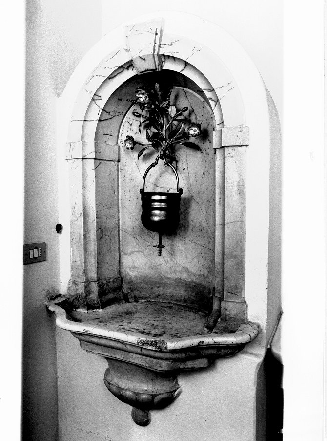 lavabo da sacrestia - ambito vicentino (sec. XIX)