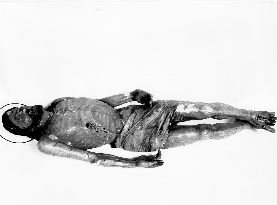 Cristo deposto dalla croce (statua) - ambito veneto (fine sec. XV)