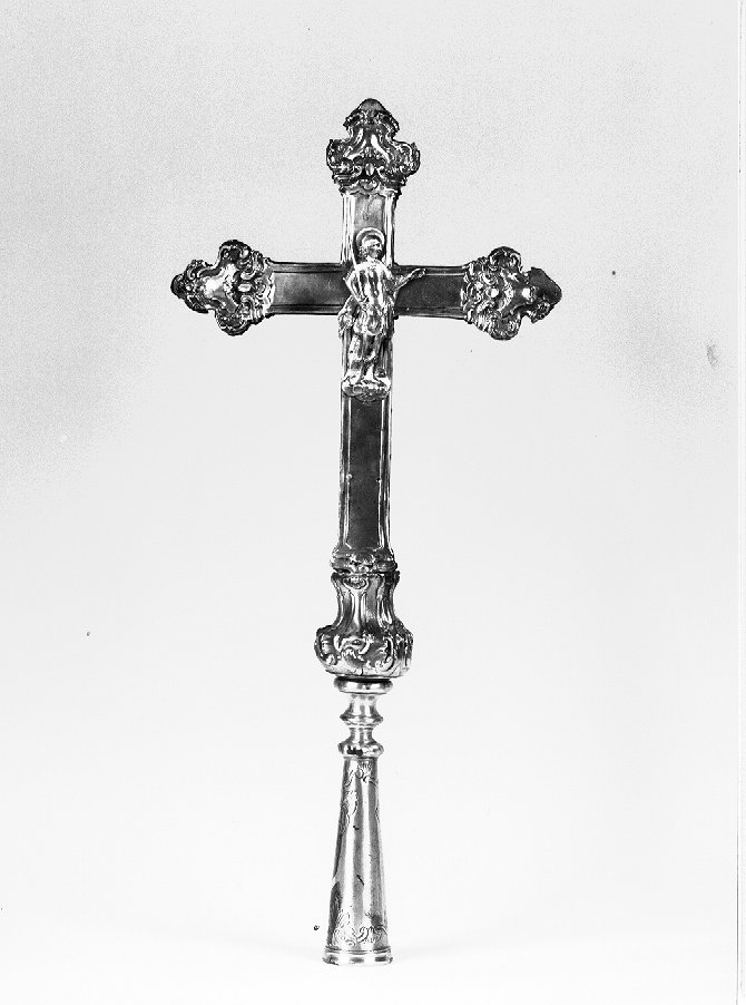 croce processionale - bottega veneta (inizio sec. XVIII)