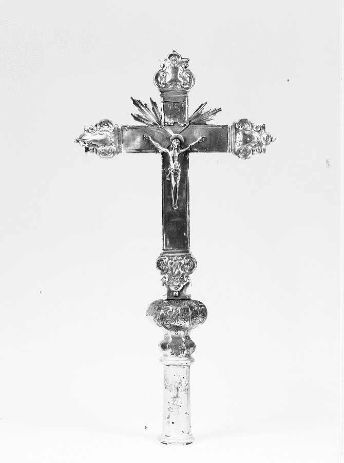 croce processionale - bottega veneta (ultimo quarto sec. XVII)