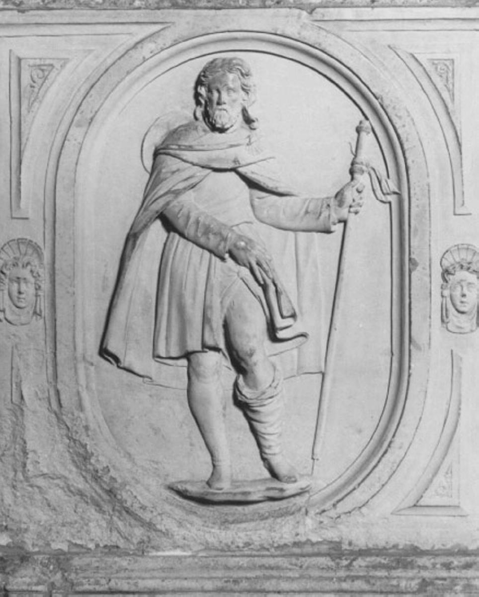 San Rocco (rilievo) di Pittoni Girolamo Da Lumignano (sec. XVI)