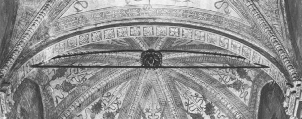 motivi decorativi a cassettoni (dipinto) - ambito veneto (secc. XV/ XVI)