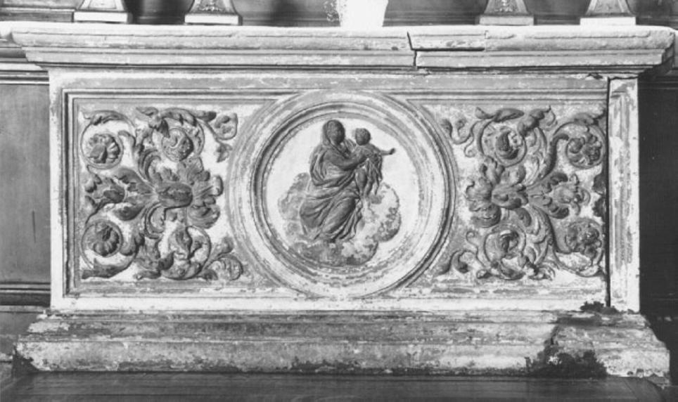 Madonna con Bambino (paliotto) - ambito veneto (ultimo quarto sec. XVI)