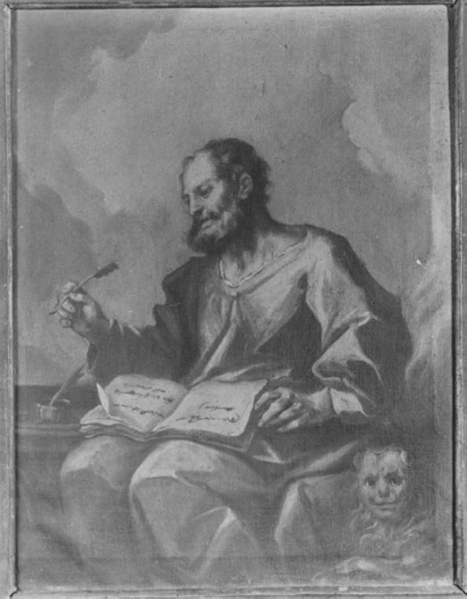 San Marco Evangelista (dipinto) di Pasqualotto Costantino detto Costantini (attribuito) (prima metà sec. XVIII)