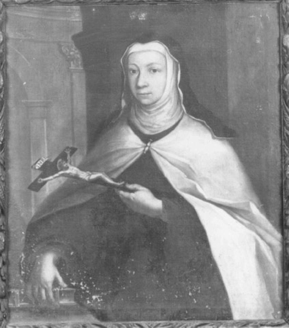 suora carmelitana (dipinto) - ambito veneto (secc. XVII/ XVIII)