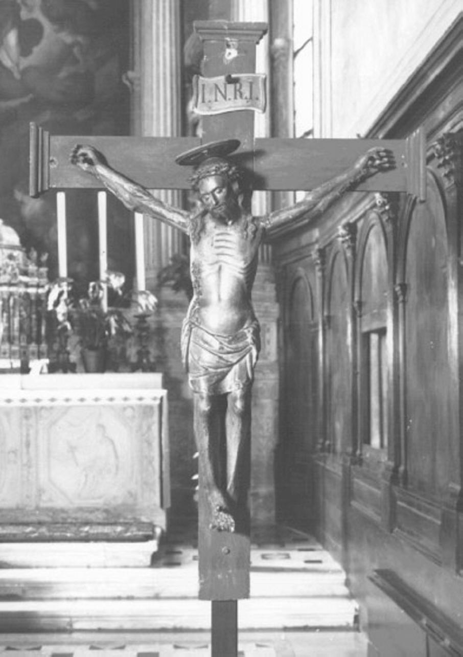 Cristo crocifisso (crocifisso) - ambito veneto (secc. XV/ XVI)