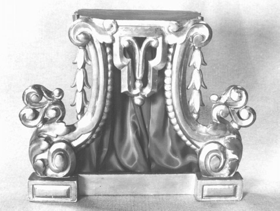 espositorio eucaristico - ambito veneto (secc. XIX/ XX)