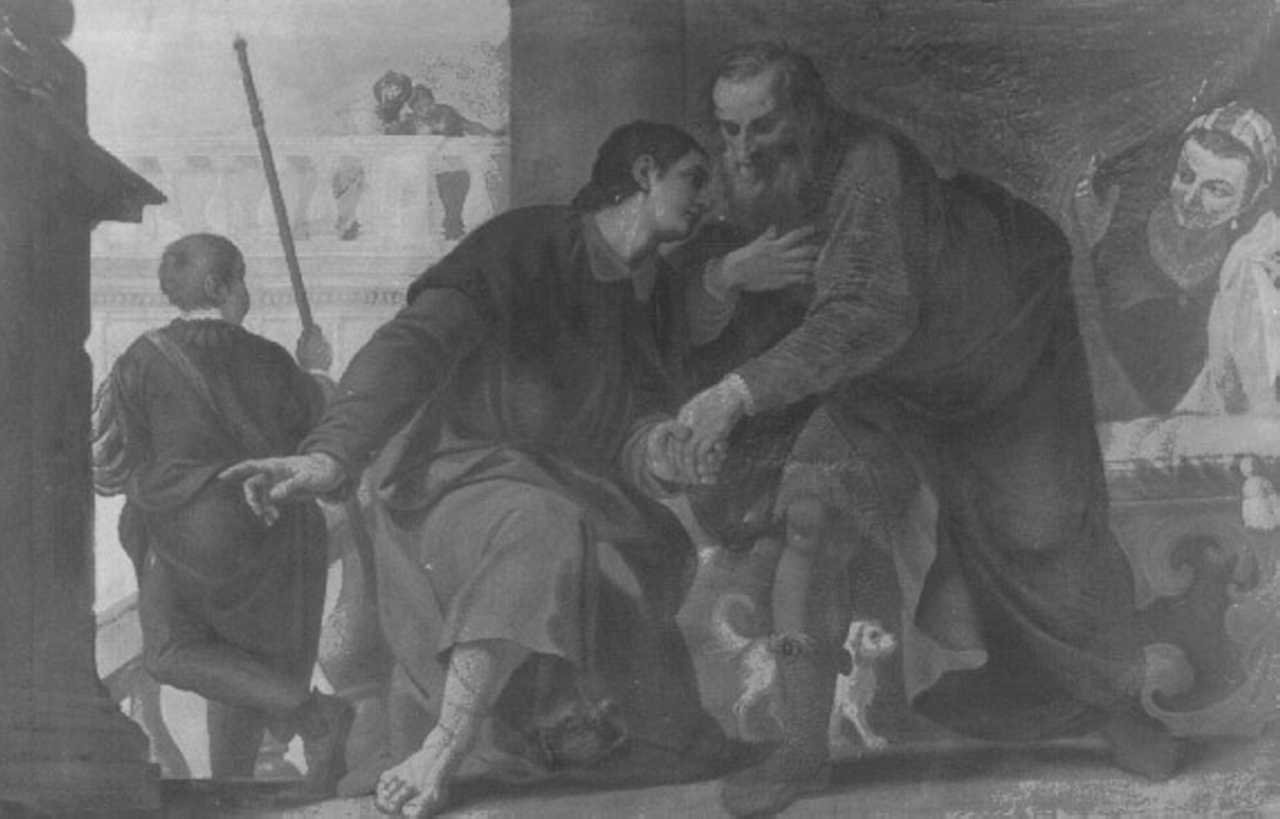 San Rocco (dipinto) di Sandri Stefano (sec. XVIII)