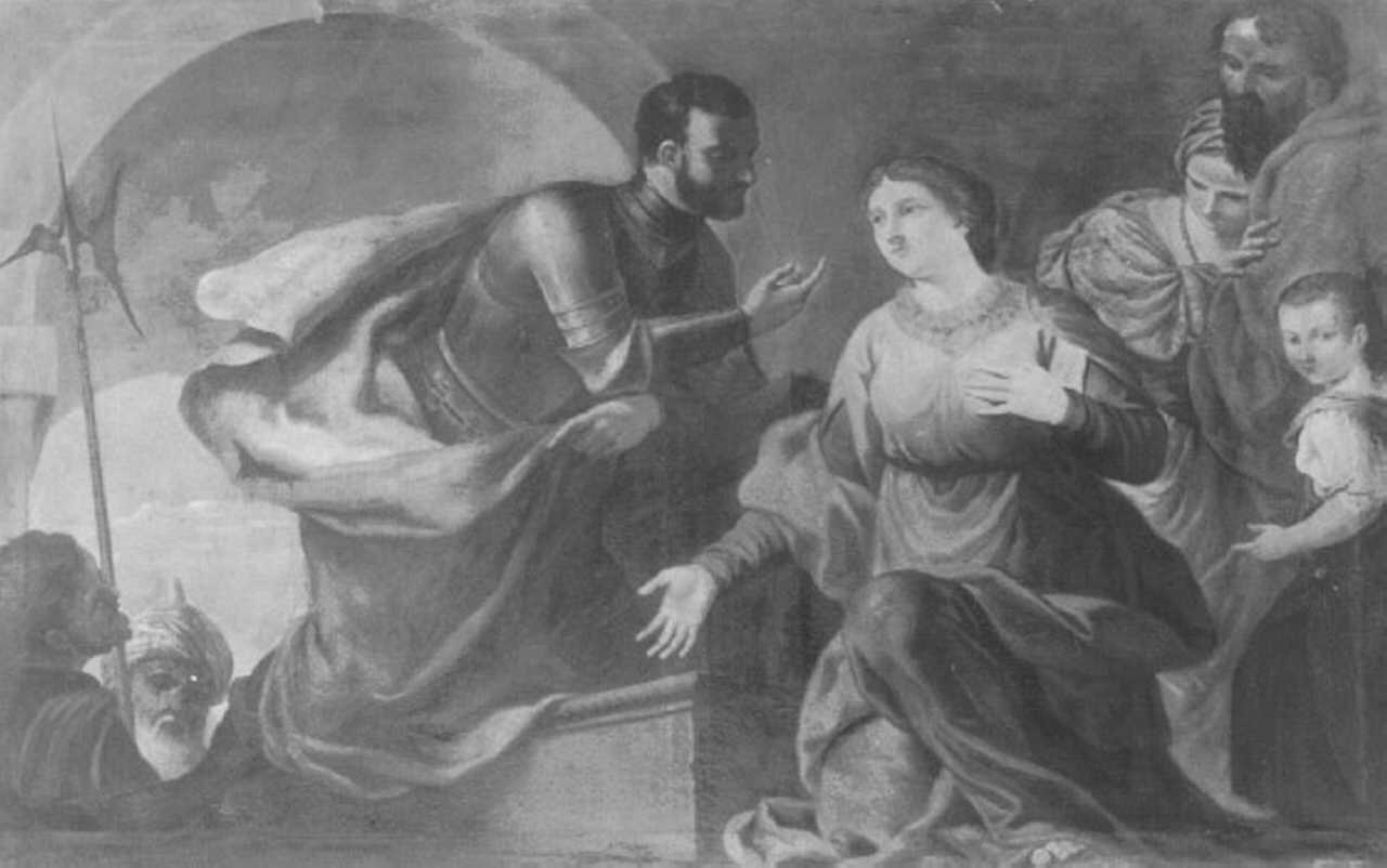 San Sebastiano (dipinto) di Sandri Stefano (sec. XVIII)