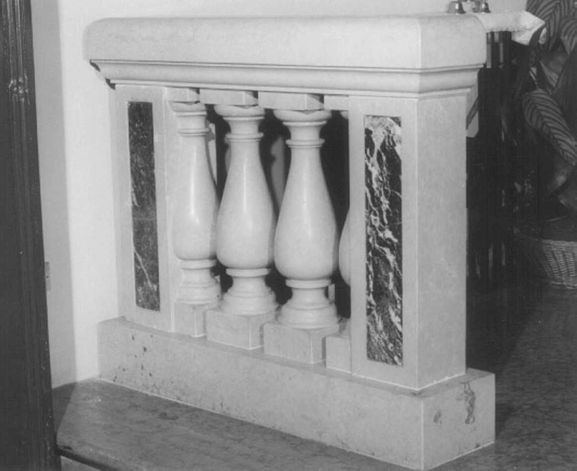 balaustrata - ambito veneto (sec. XX)