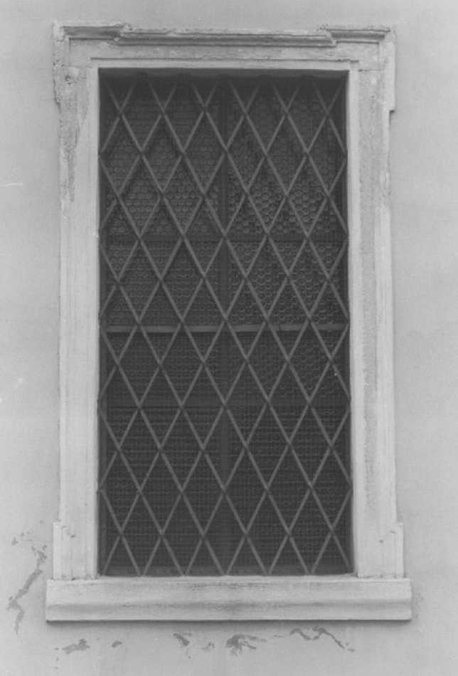 mostra di finestra - ambito veneto (sec. XVIII)