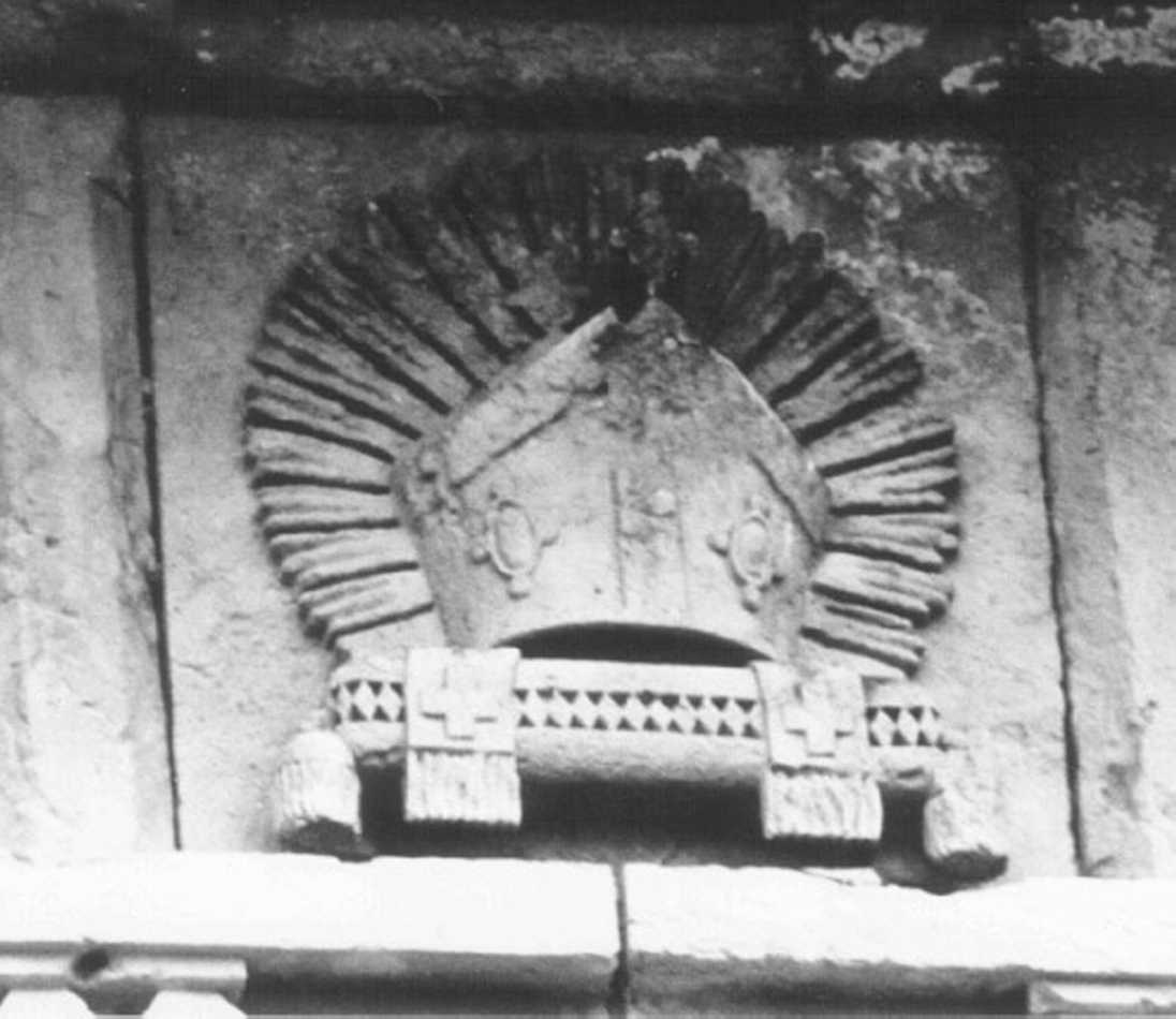 mitra (rilievo) di Trezza Luigi (sec. XIX)
