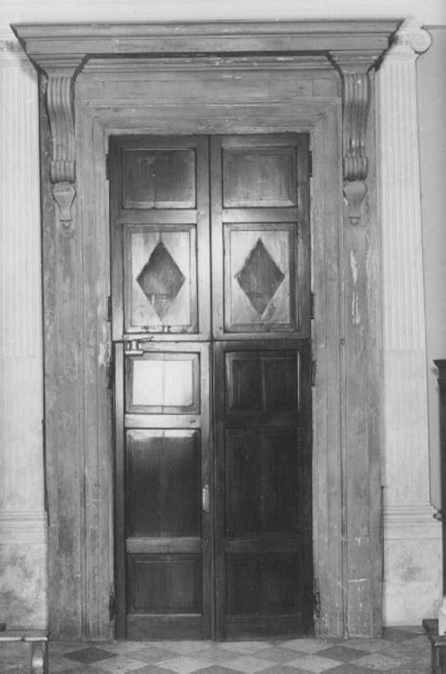 mostra di porta di Trezza Luigi (attribuito) (sec. XVIII)