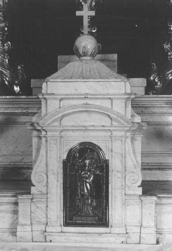 tabernacolo - a frontale architettonico di Zoppi Francesco (sec. XVIII)