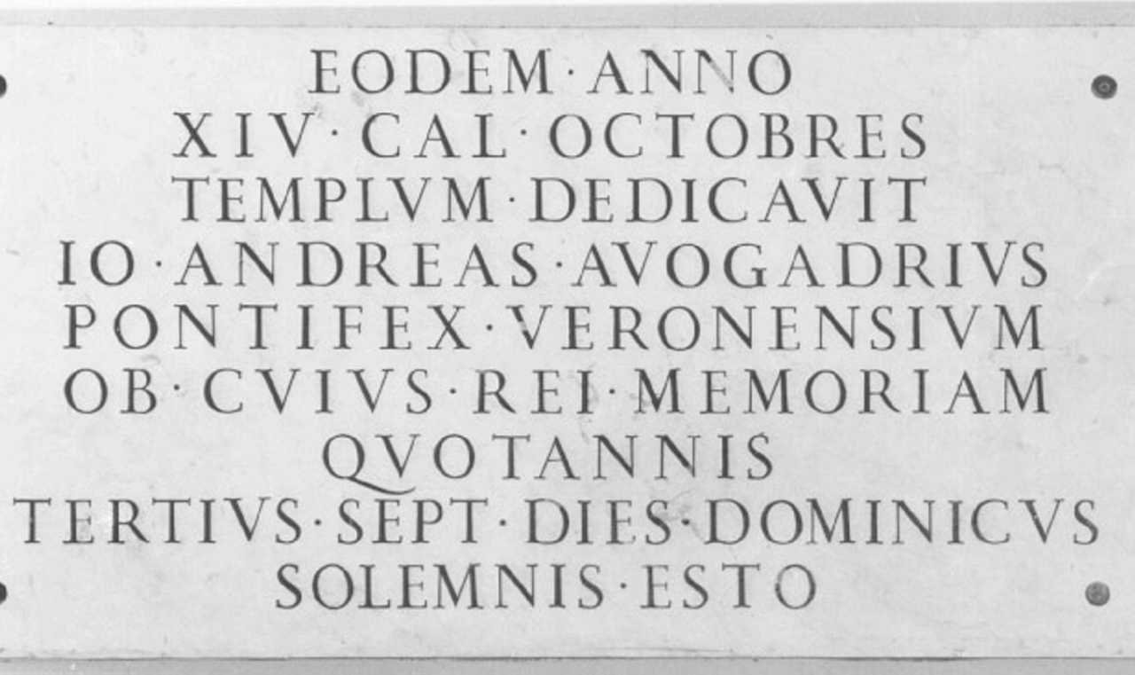 lapide - ambito veneto (sec. XVIII)