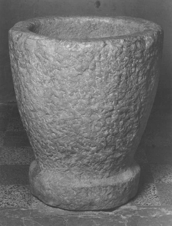 acquasantiera - ambito veneto (secc. XVI/ XVII)