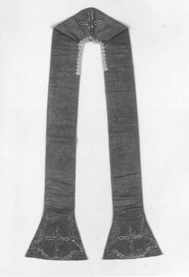 stola - ambito veneto (sec. XIX)