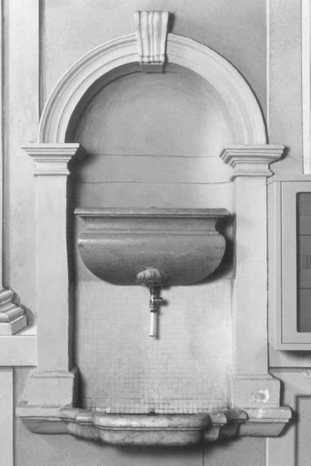 nicchia - ambito veneto (sec. XVIII)