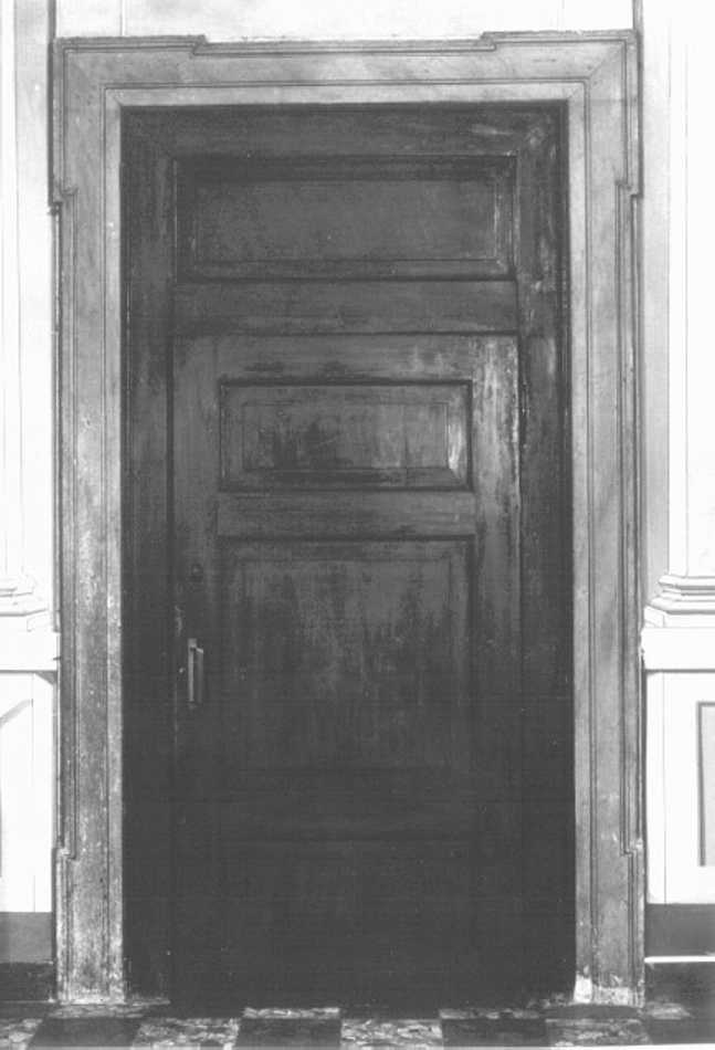 mostra di porta - ambito veneto (sec. XVIII)