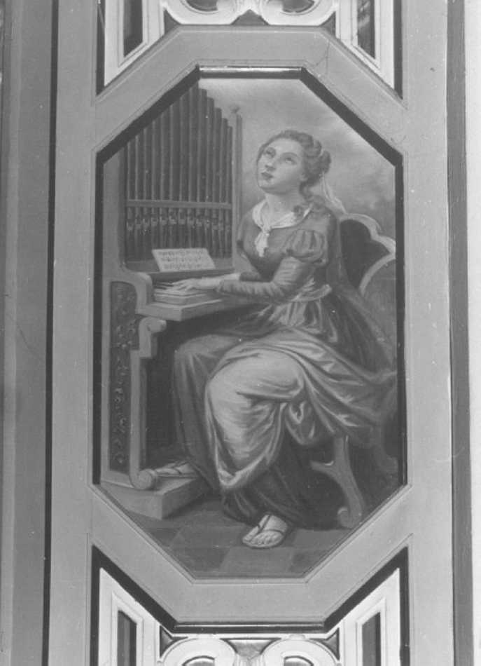 Santa Cecilia (dipinto) di Farinati Domenico (bottega) (sec. XX)