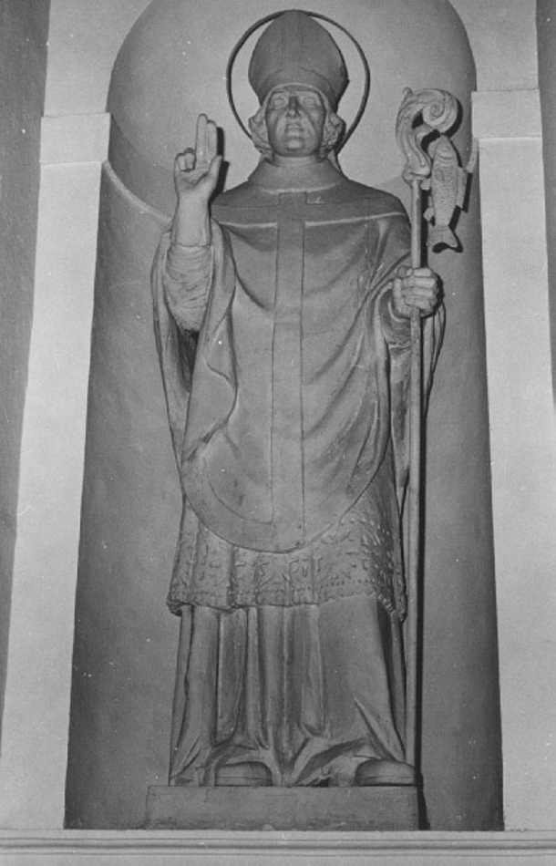 San Zeno (statua) di Righetti Silvio (attribuito) (sec. XX)