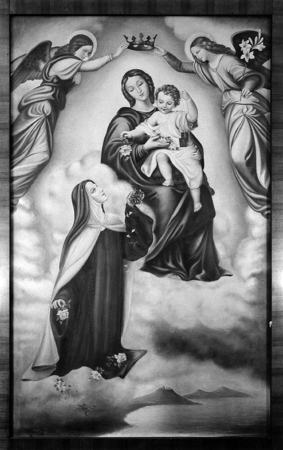 Santa Teresa del Bambino Gesù (dipinto) di Romagnoli Annamaria, Giovannini FLavia (sec. XX)