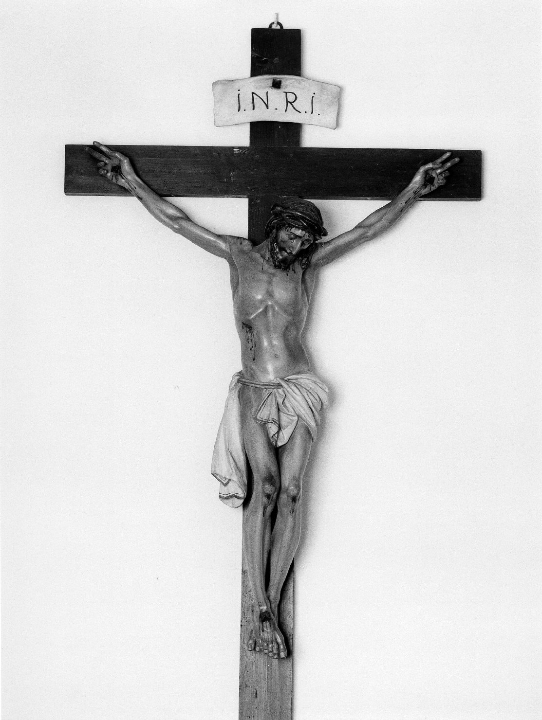 Cristo crocifisso (crocifisso) - produzione veneta (sec. XIX)