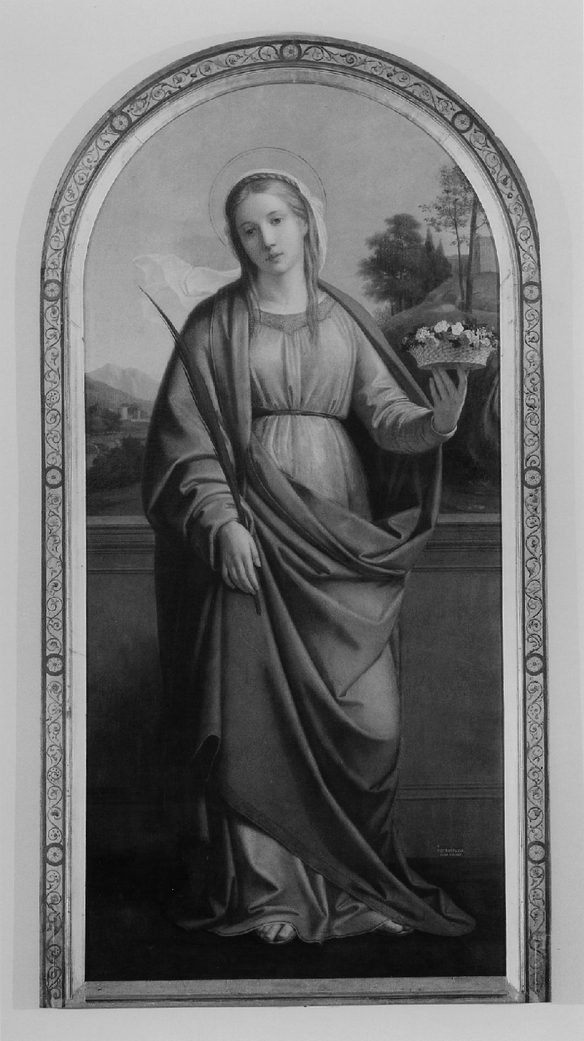 Santa Dorotea (pala d'altare) di Roi Pietro (sec. XIX)