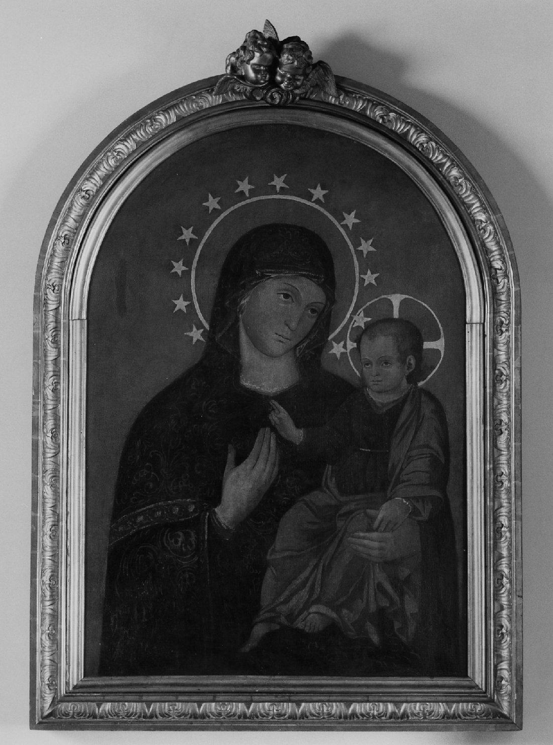 Madonna con Bambino (dipinto) - ambito Italia nord-orientale (sec. XIX)