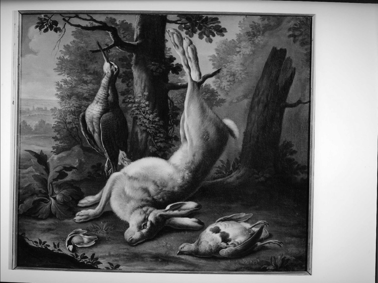 natura morta con selvaggina (dipinto) di Caliari Giovanni (sec. XIX)