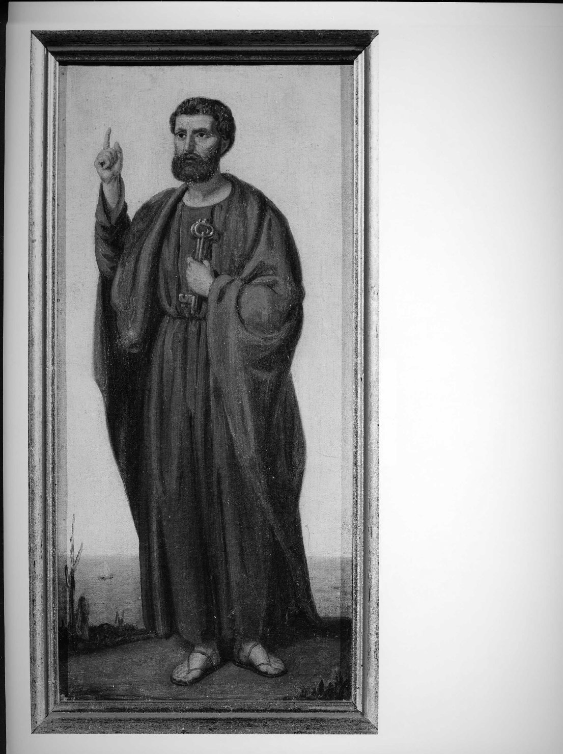 San Pietro (dipinto, elemento d'insieme) di Fiamminghi Giacomo (sec. XIX)