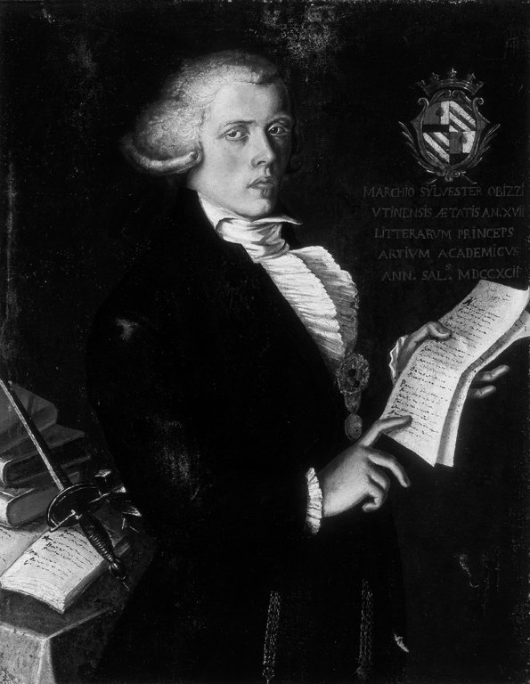 ritratto di Silvestro Obizzi (dipinto, opera isolata) - ambito Italia settentrionale (sec. XVIII)