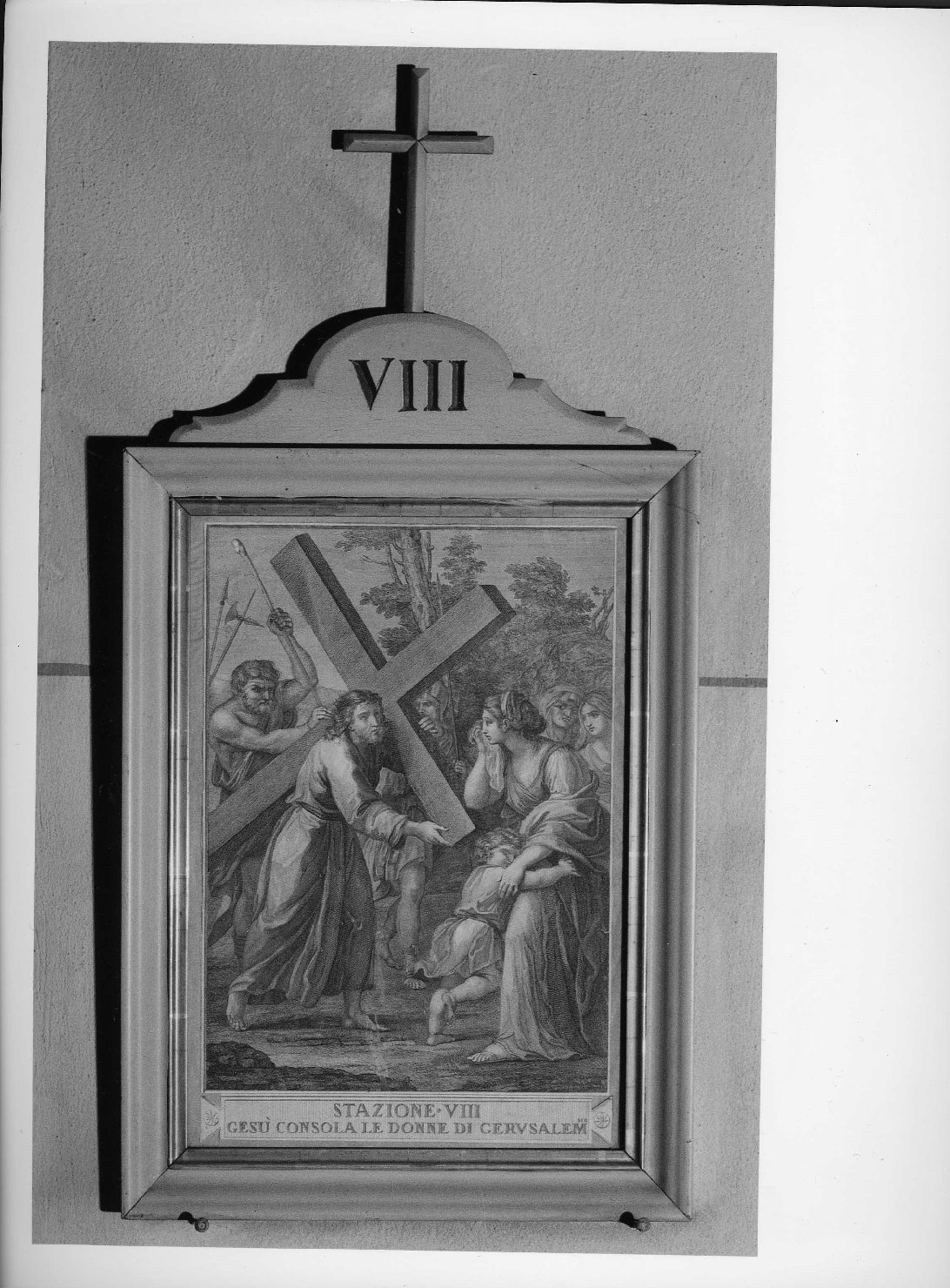 stazioni della Via Crucis (stampa) - ambito Italia settentrionale (seconda metà sec. XIX)