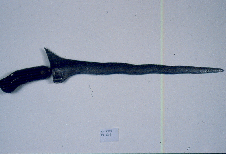 pugnale, opera isolata - manifattura di Giava (secc. XVII/ XIX)