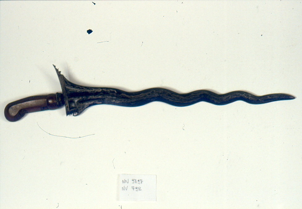 pugnale, opera isolata - manifattura di Giava (secc. XVII/ XIX)